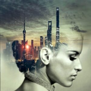 cd cover, head, city, skyscraper, cd, music, music cd, nature, entertainment, composing, photomontage, dream, light, cover, mystical, portrait, woman, face, beauty, elegant, female, fantasy, pretty, girl, lighting mood, lights, atmospheric, person, clouds, art, digital art, image editing, artwork, image design, visualization, surreal, compositing, heaven, sensual, human, young, look, beautiful, model, emotion, music, entertainment, fantasy, digital art, digital art, visualization, visualization, visualization, visualization, visualization