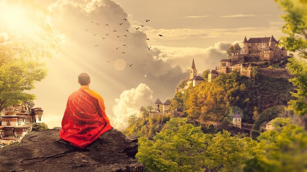buddhism, monk, temple, panorama, buddhist, meditation, relaxation, meditate, prayer, faith, belief, religion, meditation, meditation, meditation, meditation, meditation